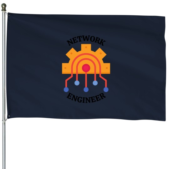 Discover Network Engineer House Flags