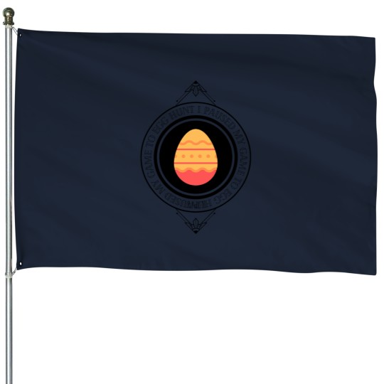 Discover I Paused My Game To Egg hunts Easter House Flags