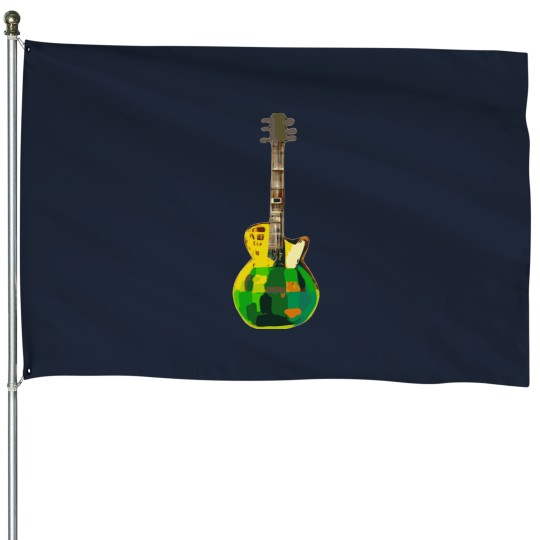 Discover Jazz Guitar House Flags