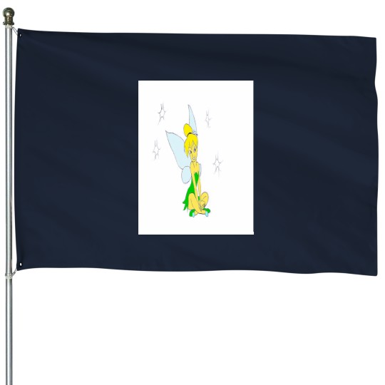 Discover Tinker bells House Flags