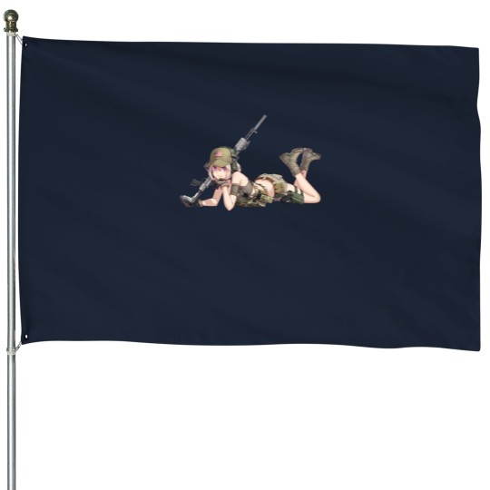 Discover militarys animes girls House Flags