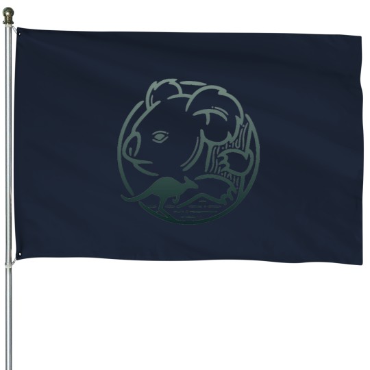 Discover Koala - Kangaroo - Australia House Flags