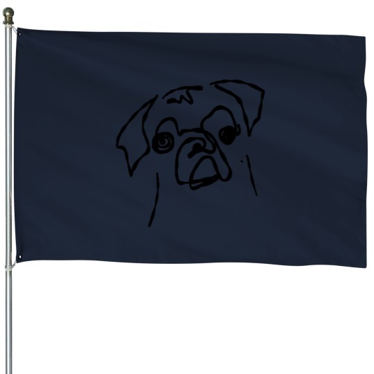 Discover Pug House Flags