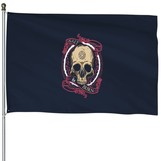 Discover The Supernatural tv show bundle masks House Flags