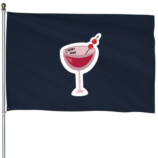 Discover Cherry wines cups House Flags