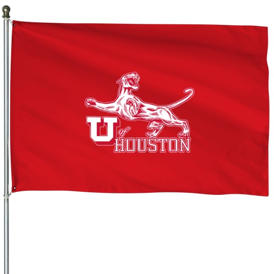 Discover Vintage U. Of Houston House Flags