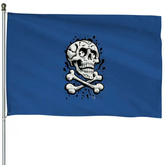 Discover Skull and Crossbones House Flags