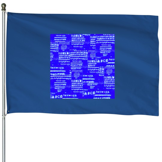 Discover Sarah Prior_s Sampler 1841 Photograph Digitally Altered House Flags