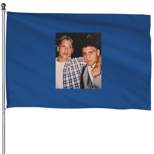 Discover Young Diaz Brothers Vintage Long House Flags