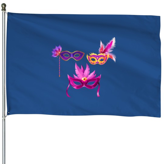 Discover Venice Carnival Mask Brazilian Carnival Mardi Gras in New Orleans House Flags