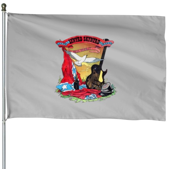 Discover Lynyrd Skynyrd Fall 1977 Tour House Flags