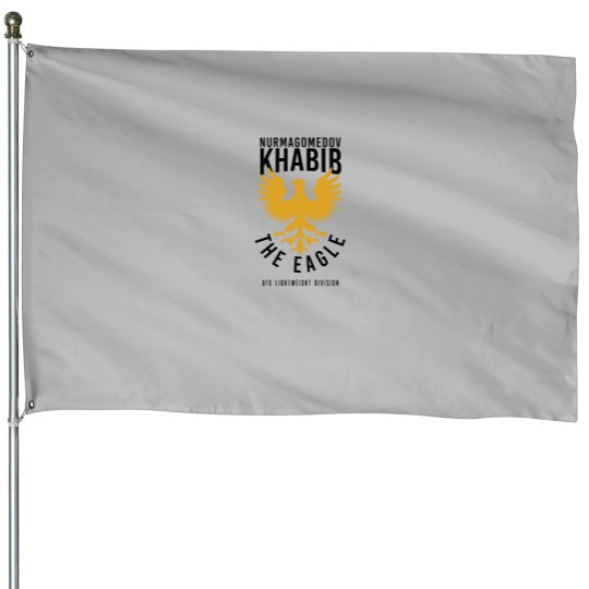 Discover Khabib The Eagle Nurmagomedov House Flags