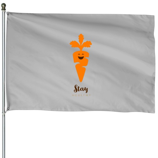 Discover CARROT - HEALTHY - STAY HEALTHY - LAPTOPActive House Flags