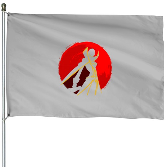 Discover Zero sunset House Flags