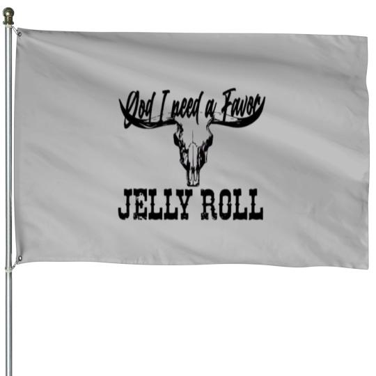 Discover Rap Music Jelly Roll  -  Jelly Roll Songwriter House Flags