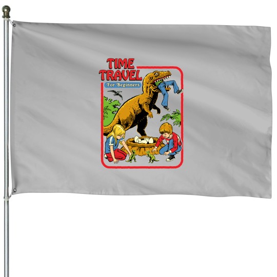 Discover Time Travel For Beginners House Flags