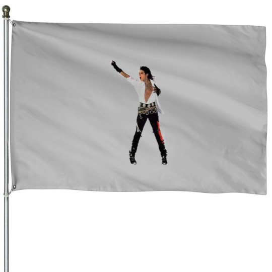 Discover style michael jackson men House Flags