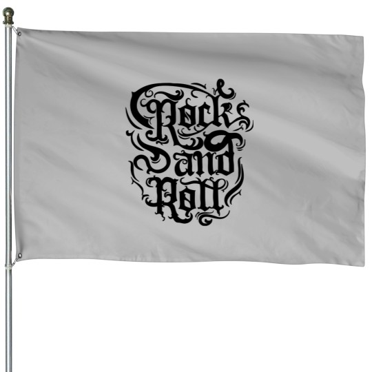 Discover Rock and Roll House Flags