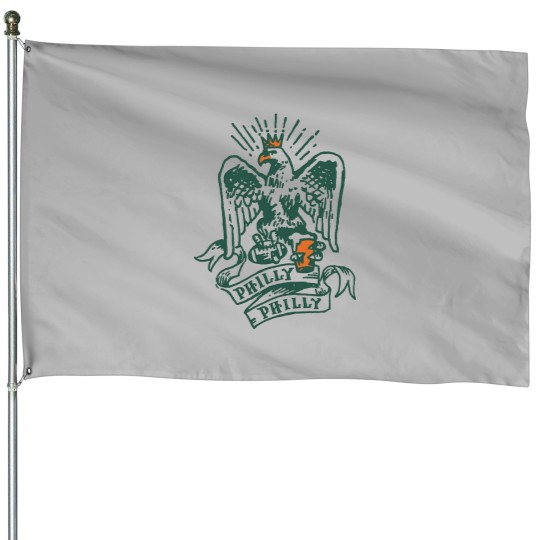 Discover King Philadelphia Eagle Team House Flags