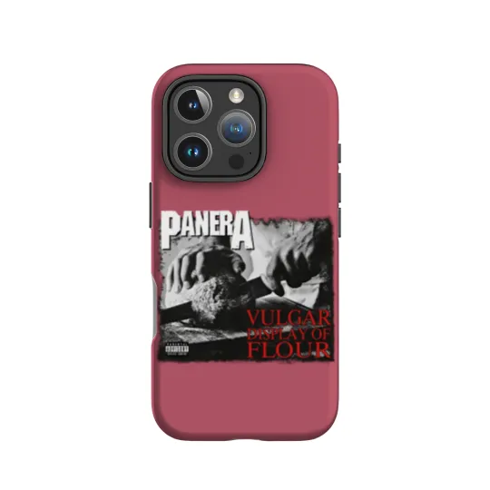 Discover PANERA Vulgar Display Of FLOUR Metal Band Parody Spoof Mayhem Skull IPhone Cases
