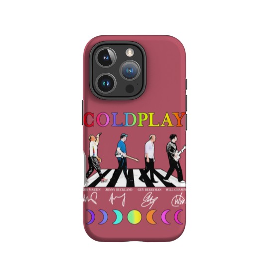 Discover Coldplay Band IPhone Cases Round