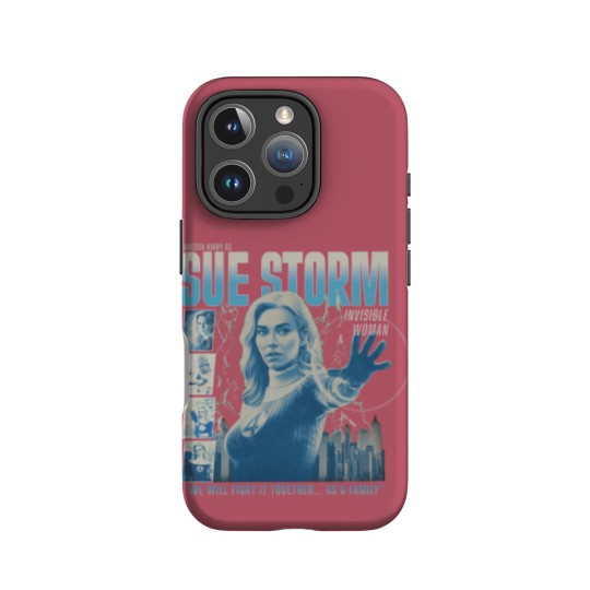 Discover Vintage Sue Storm File Invisible Woman IPhone Cases, Fantastic Four First Steps IPhone Cases