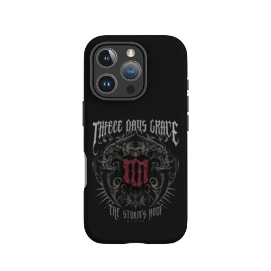 Discover Three Days Grace Gothic Crest iPhone Cases