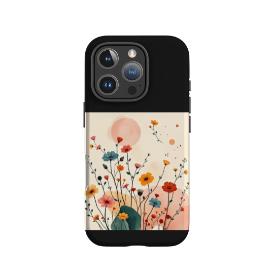 Discover Pickleball Summer Flowers iPhone Cases