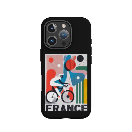 Discover France Bicycle Tour.png iPhone Cases