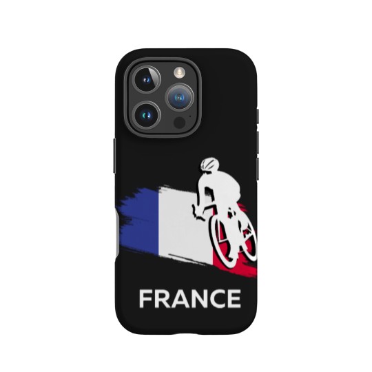 Discover France cycling Classic.png iPhone Cases