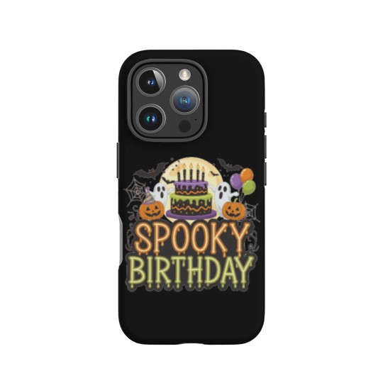 Discover Happy Spooky Birthday iPhone Cases
