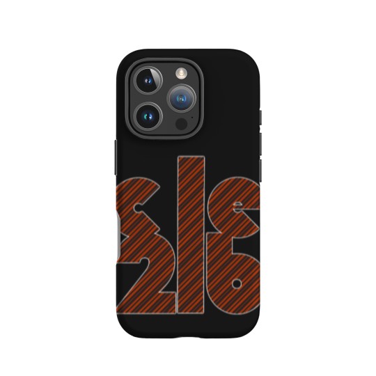 Discover Cleland - orange &amp_ brown iPhone Cases