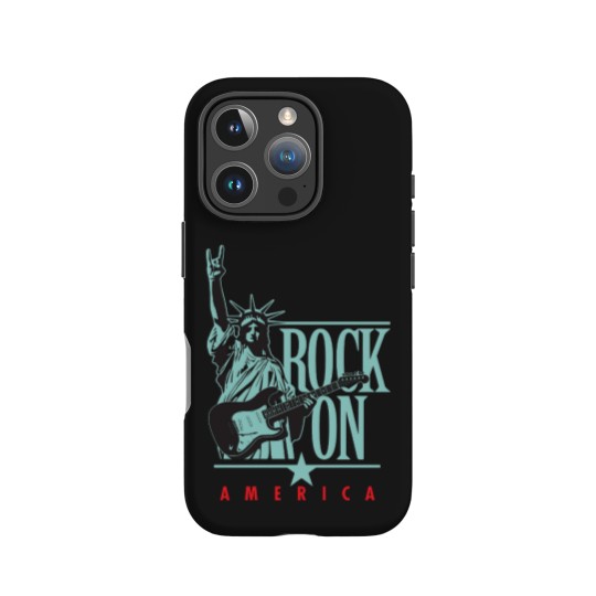 Discover Rock On America iPhone Cases