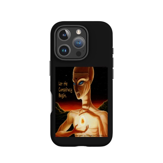 Discover Guess - An Alien Conspiracy Oversized iPhone Cases