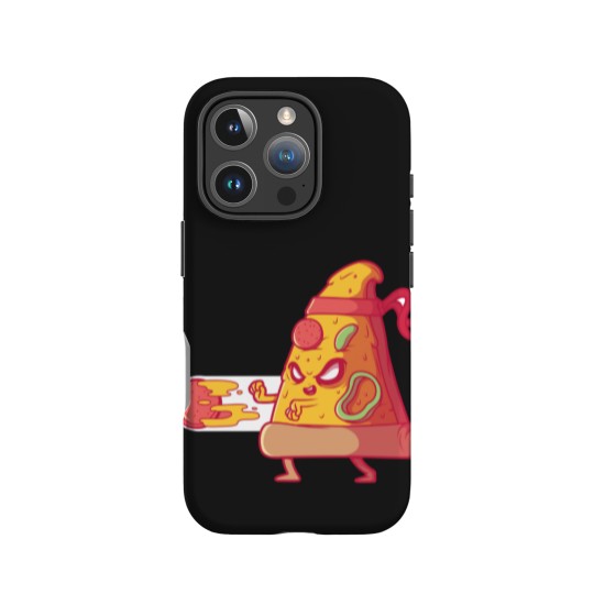 Discover Power Of Pizza Fatality Move iPhone Cases