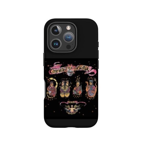 Discover And Let It Free Concrete B In Black iPhone Cases
