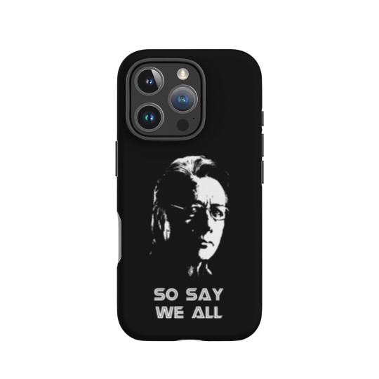Discover Admiral Adama  So Say We All iPhone Cases