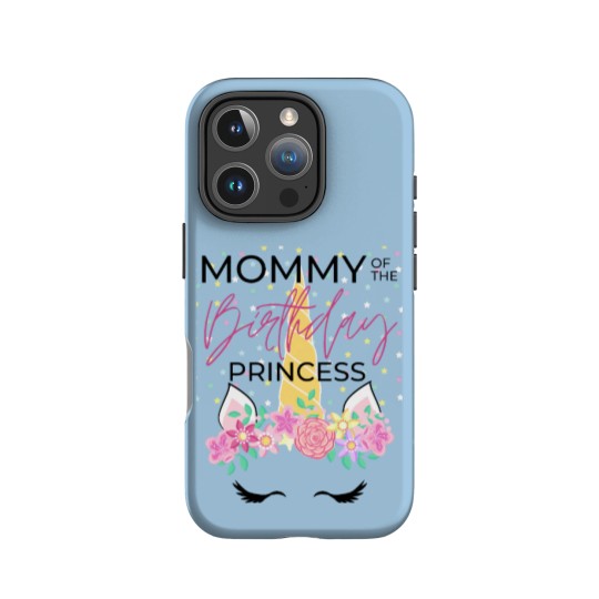Discover Mommy of the Birthday GirlUnicorn Princess iPhone Cases