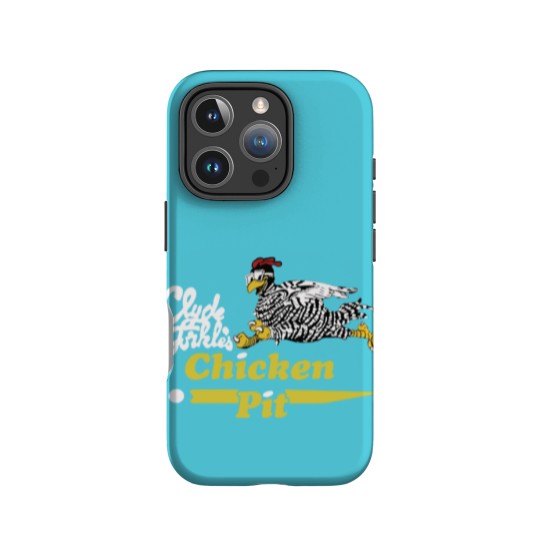 Discover Clyde Forkles Chicken Pit Gift IPhone Cases