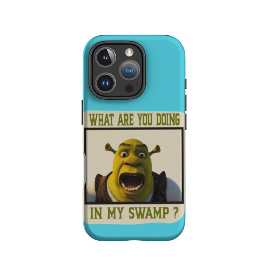 Discover Shrek Face IPhone Cases What Are You Doing in My Swamp IPhone Cases, I'm Swamped IPhone Cases, Funny Shrek IPhone Cases