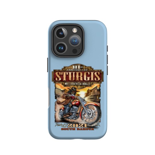 Discover 2021 Sturgis Motorcycle Rally 81st Anniversary Wild Bill IPhone Cases