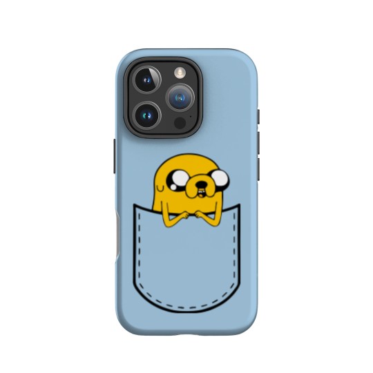 Discover Adventure Time Pocket Jake IPhone Cases