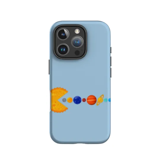 Discover Pacman Eating Planets - Pacman - IPhone Cases