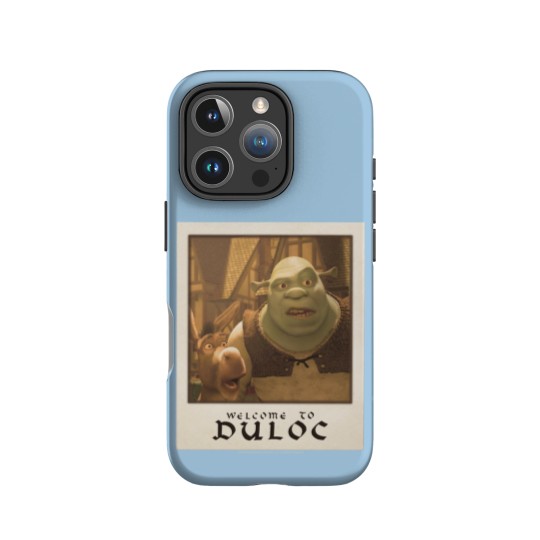 Discover Shrek Welcome To Duloc Shrek And Donkey Polaroid IPhone Cases
