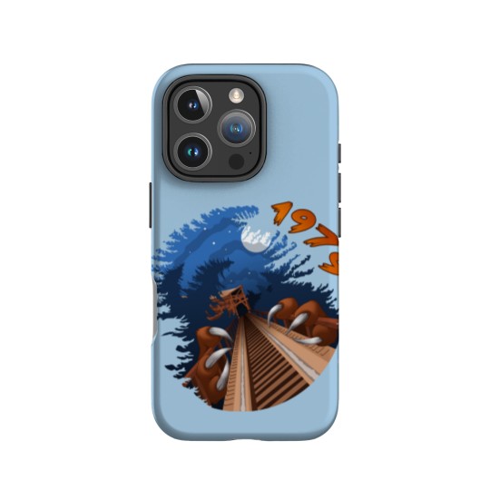 Discover NIGHT RIDES ONLY - Beast Roller Coaster at Kings Island - Kings Island - IPhone Cases