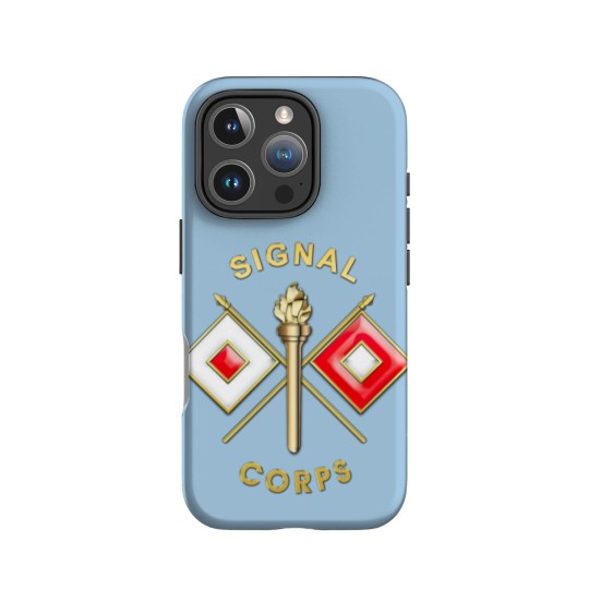 Discover Signal Corps Branch Insignia IPhone Cases