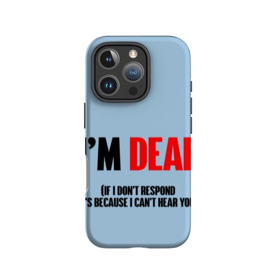 Discover I'm deaf - Deaf - IPhone Cases
