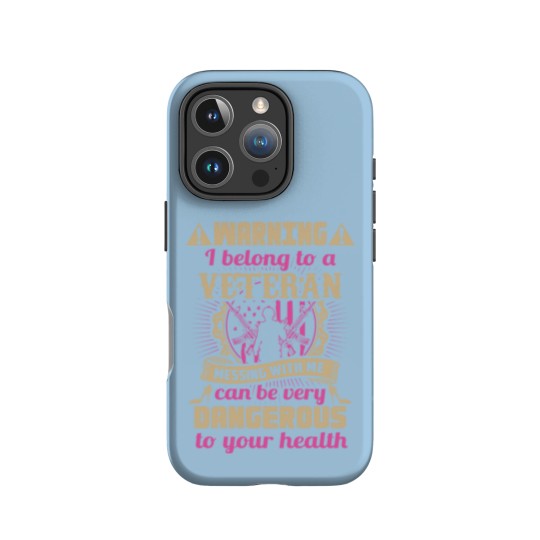 Discover Veteran wife - Veteran wife - i belong to a vete IPhone Cases