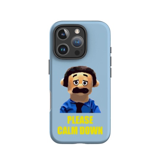 Discover Please Calm Down Awkward Puppets Diego IPhone Cases