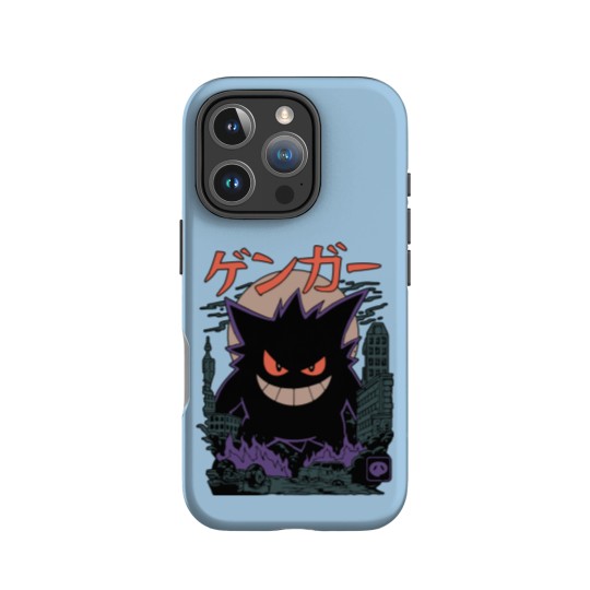 Discover Gengar Japanese Style IPhone Cases | Movie Film Nerd Gaming Anime Novelty Funny